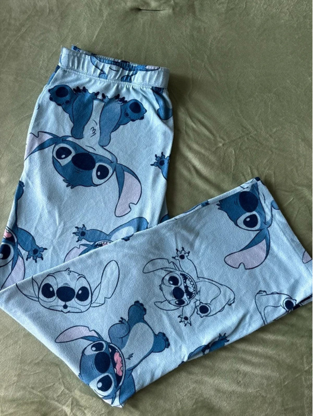 Disney Stitch Pajama Pants, Light Blue, Girls' Size Small (4/6) [COPY]